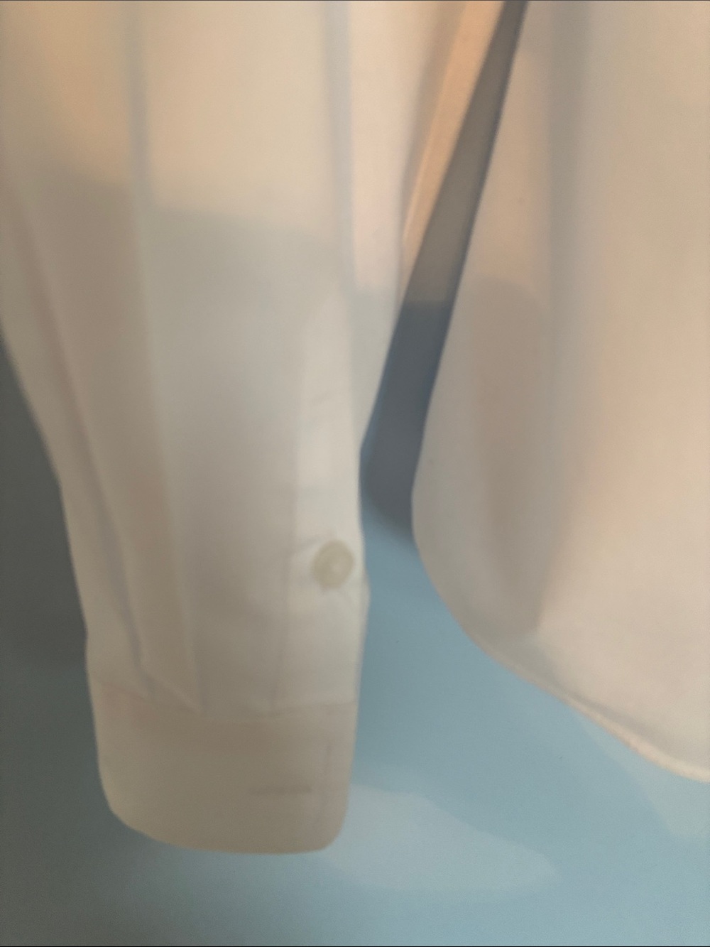 Talbots Classic White Button-Down Shirt - Picture 3 of 6